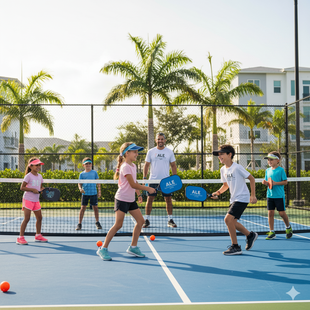 Pickleball Lessons for Kids in Miami